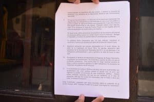 Grupos sindicales obtienen la firma del gobernador en la carta de reclamos presentada el 1 de mayo